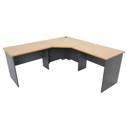 FURNX 1800 X 1500 CORNER WORKSTATION CHOOSE COLOUR