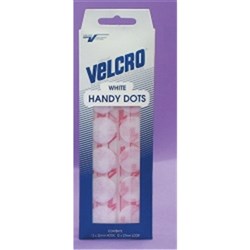 VELCRO HOOK & LOOP DOTS PACK 12 CLEAR