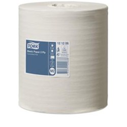 TORK BASIC CENTREFEED ROLL 2PLY M2 160M 6XROLLS