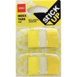 YELLOW MARKER FLAG (STICK UP) PACK 100