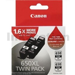 CANON BLACK INK CARTRIDGE TWIN PACK