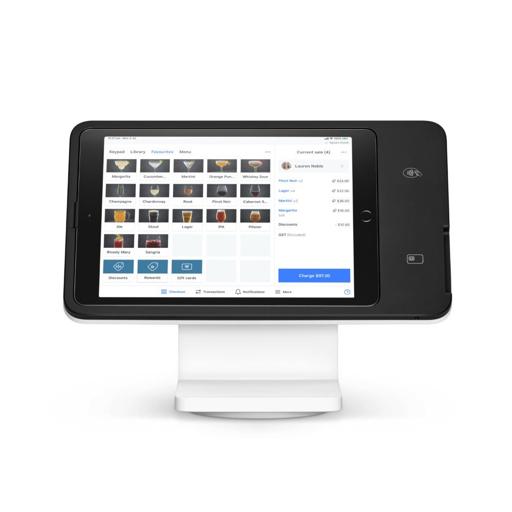 SQUARE STAND ‎A-SKU-0601　「5557」 iPad POS Stand — Available in USB-C | Square Stand